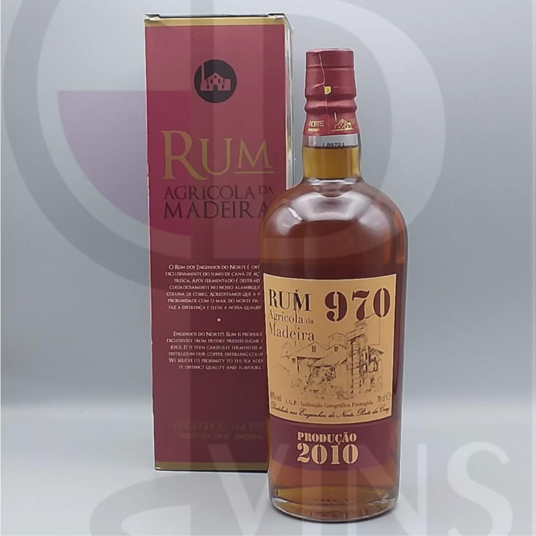 Rum 970 Produçao 2010 (Bottled 2021) 40% 70cl