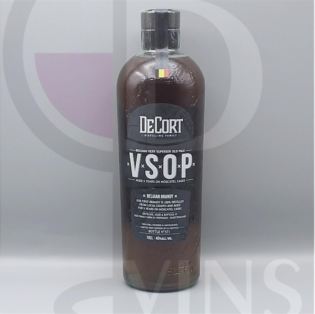 DeCort V.S.O.P. BRANDY 5y Moscatel Limited Release 2025 40°