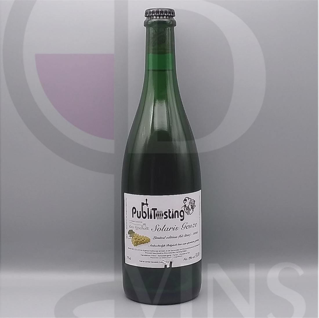 Publitasting Solaris Geuze 75cl