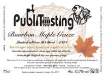 Publitasting Bourbon Maple Geuze