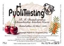 Publitasting Bourbon Erable Arbousier Schaarbeekse Kriek
