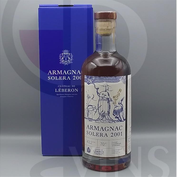 Lebéron; Armagnac Soléra 2001