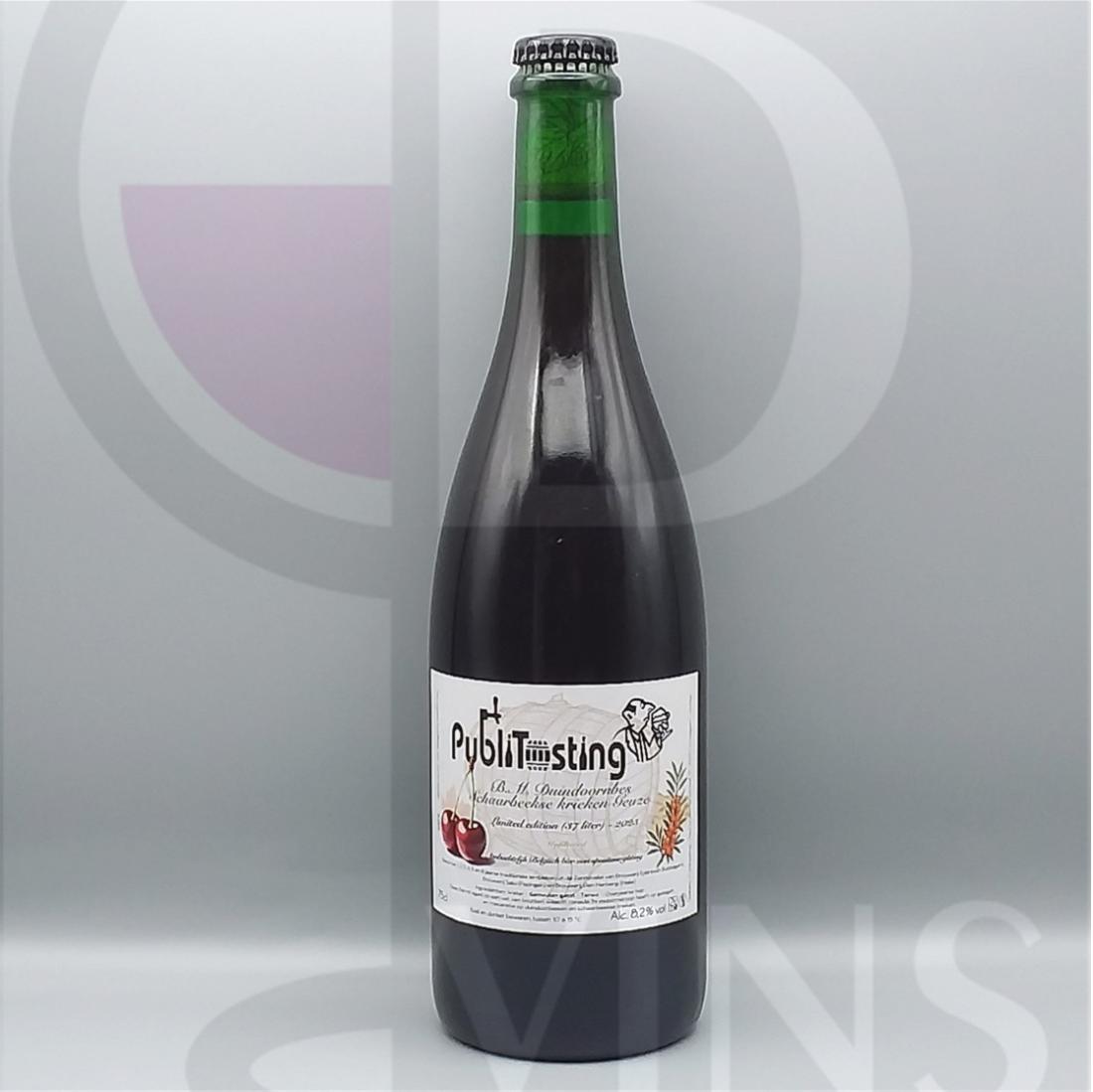 Publitasting Bourbon Erable Arbousier Schaarbeekse Kriek