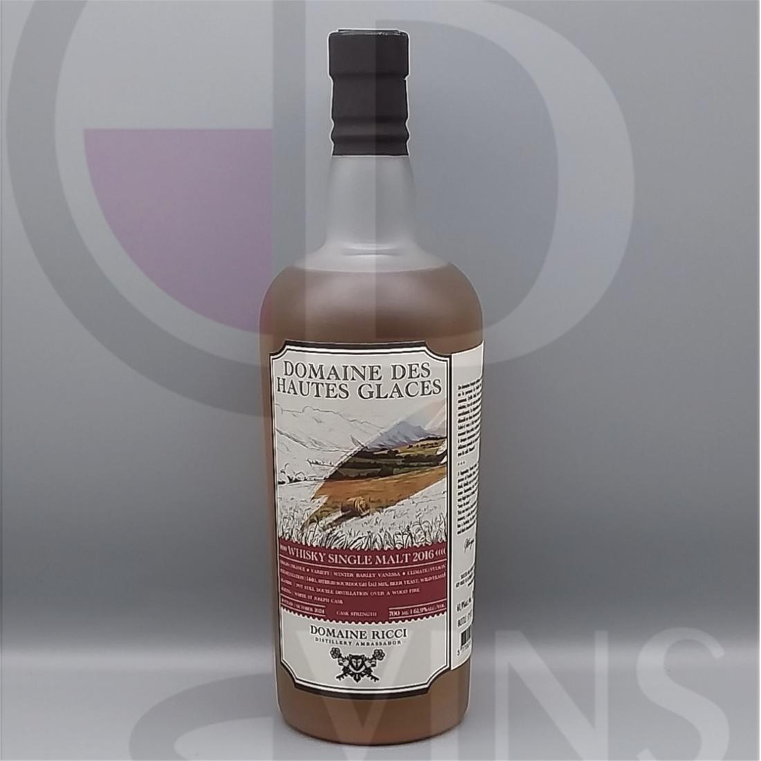 Domaine Ricci Domaine des Hautes Glaces Single Malt