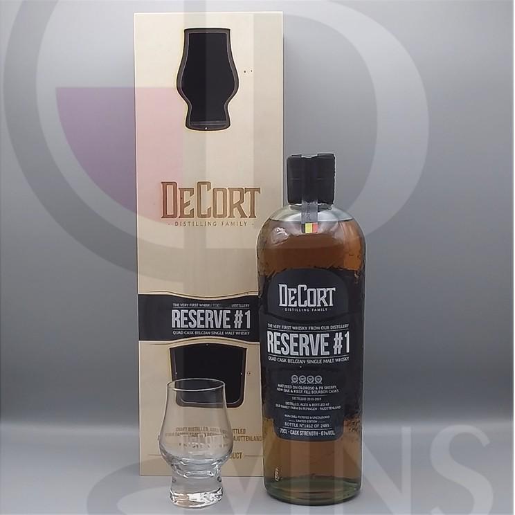 DeCort Reserve #1 Single Malt Whisky Launch Box