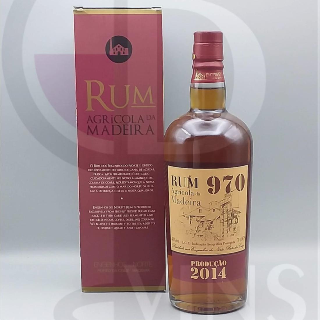 Rum 970 Produçao 2014 (Bottled 2021) 40% 70cl
